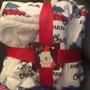 Luxury Berber Throw “Farm Fresh Christmas Trees”🎄 50x60”